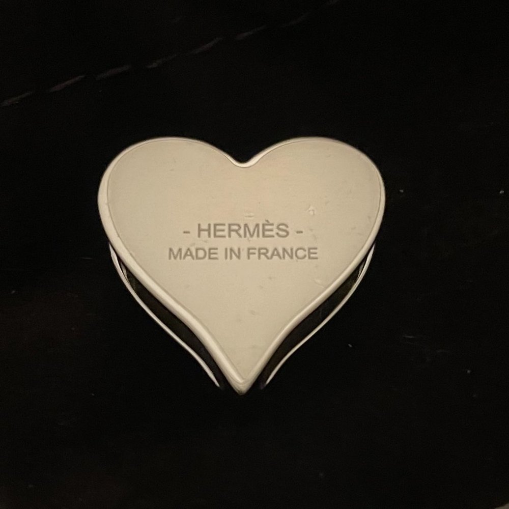 Brand New Hermes Tea Time twilly  or pocket square  ring - Picture 3 of 6